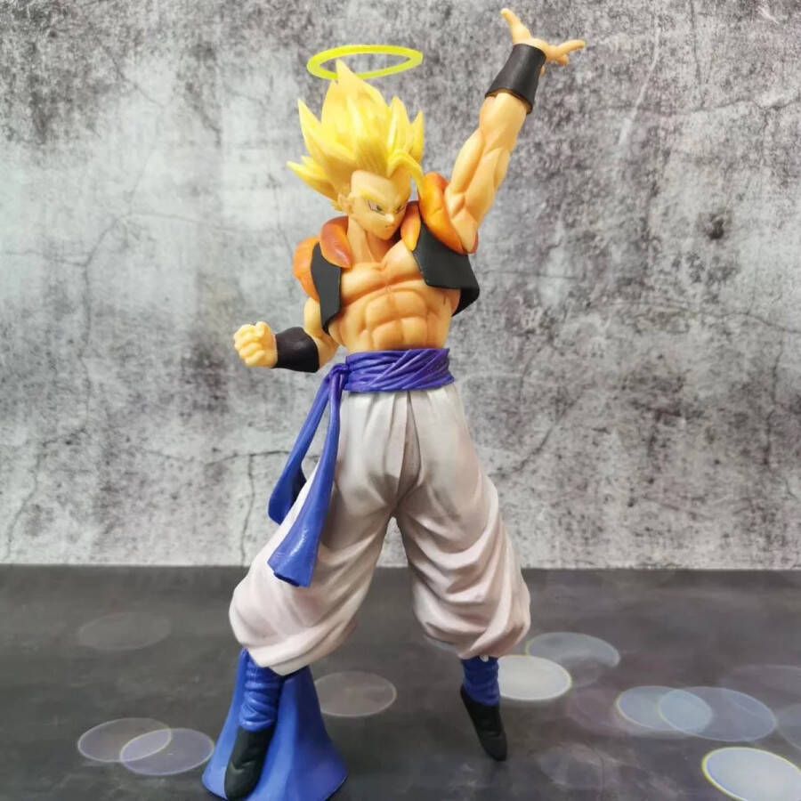26 cm Dragon Ball Z Gogeta Actiefiguur – Stardust Breaker Anime Model met Engel – Verzamelobject voor Dragon Ball Fans Hot Toys Stijl Gedetailleerd Dragon Ball Verzamelbeeld