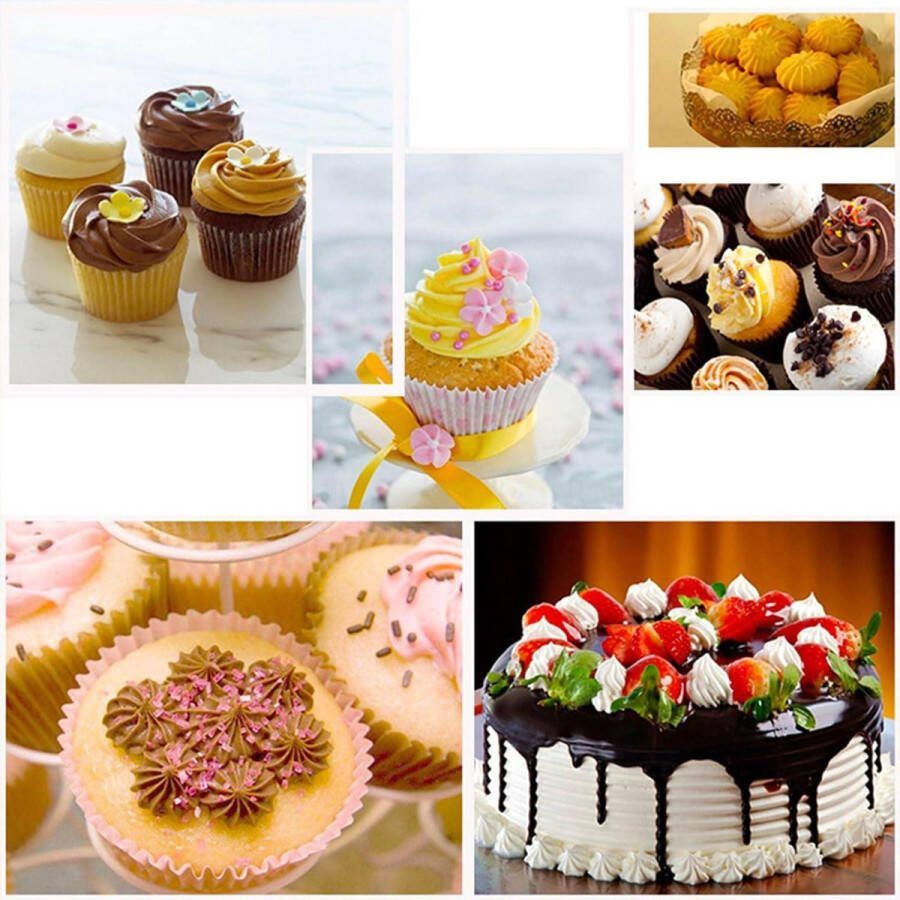 26 stuks set spuitmonden roestvrij staal herbruikbare siliconen spuitzakken cakes cupcakes koekjes decoratie spuitzakken wegwerp
