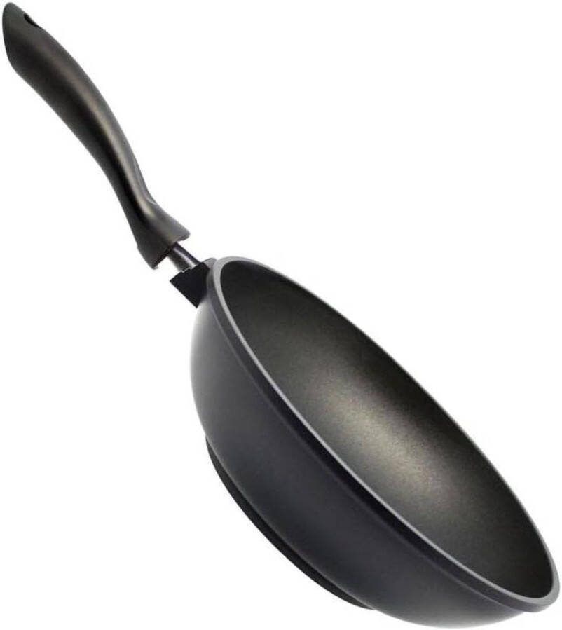 28-cm gegoten aluminium wokpan Alucast