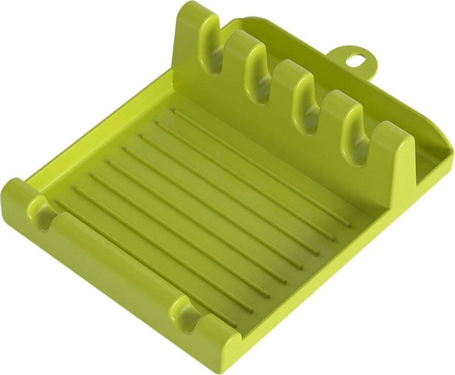 2stuks Keuken Vork Lepel Houders Hangende Keukengerei Lepelhouder Keuken accessoires Vork Lepel Houders Antislip Pad aanrecht keuken thuistafel