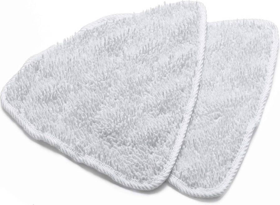 2stuks Stoomreiniger doeken geschikt voor Vileda Mop Pad Dweil navulling Clean Vervanging Mop Pads Navulling Dweil geschikt