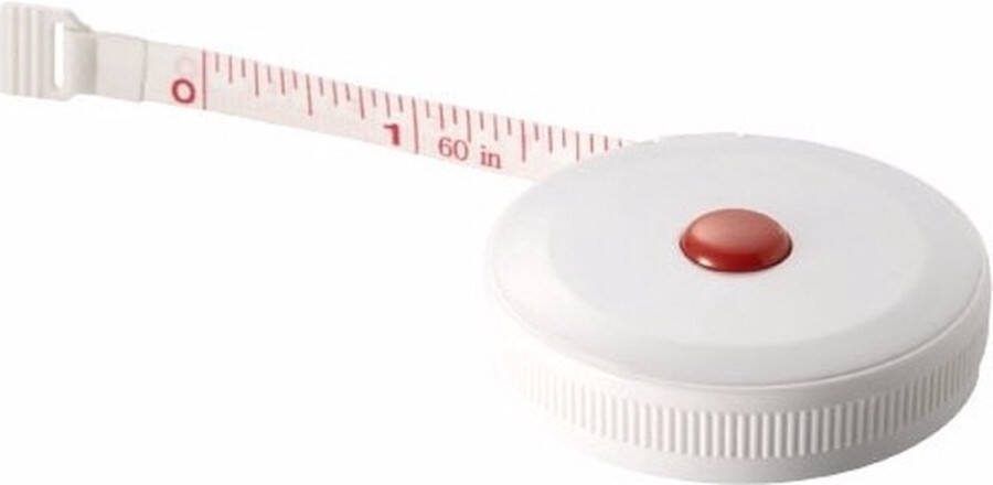 2x Voordelige ronde rolmaat 1 5 meter rolcentimeter meetgereedschap klusbenodigdheden