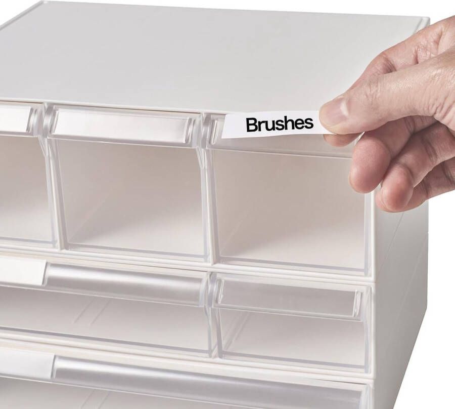 3-delige cosmeticaopslag 6 transparante lades make-uporganizer opbergcontainer cosmeticabox voor make-uptafel cosmetica badkamer bureau kantoor