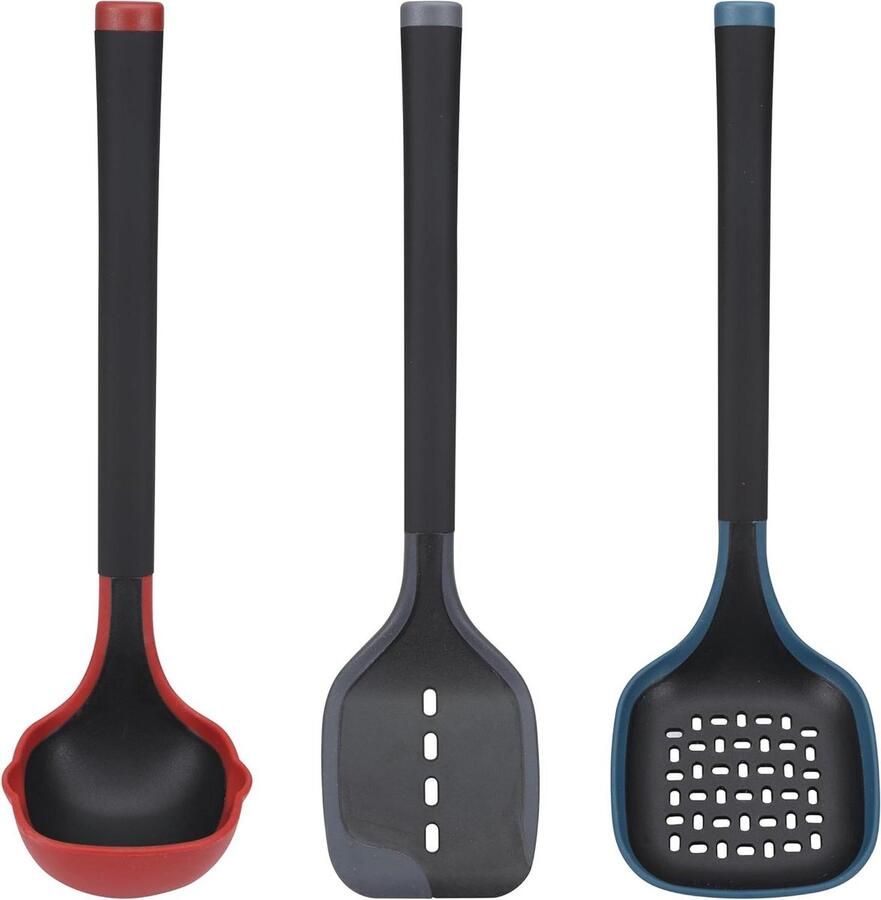 3-delige Keukengereiset voor soepen en borstvoeding schuimlepel silicone Essence-collectie