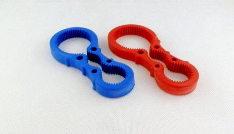 3-in-1 Allesopener- Rubber Universeel Voor deksels en potten Dekselopener Potopener Flesopener Pot Opener Fles opener Pottenopener Flesopener Reuma Hulp