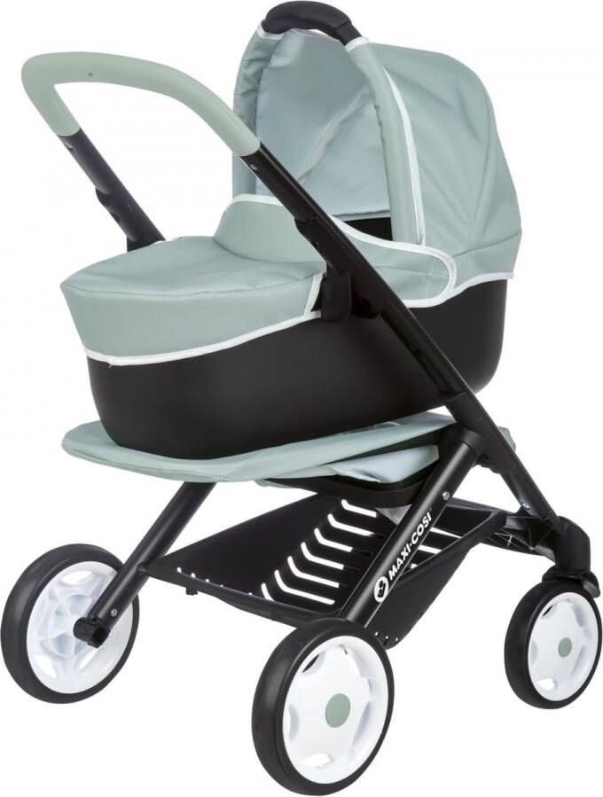 3-in-1 combi poppenwagen voor poppen tot 42 cm converteerbare poppenwagen voor verschillende behoeften kinderen vanaf 3 jaar
