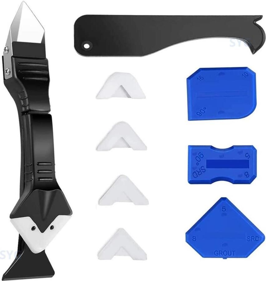 3 in 1 Kit schraper multitool Siliconen verwijderaar Kit tool Kit strijker Kit Afwerkset Kit verwijderaar
