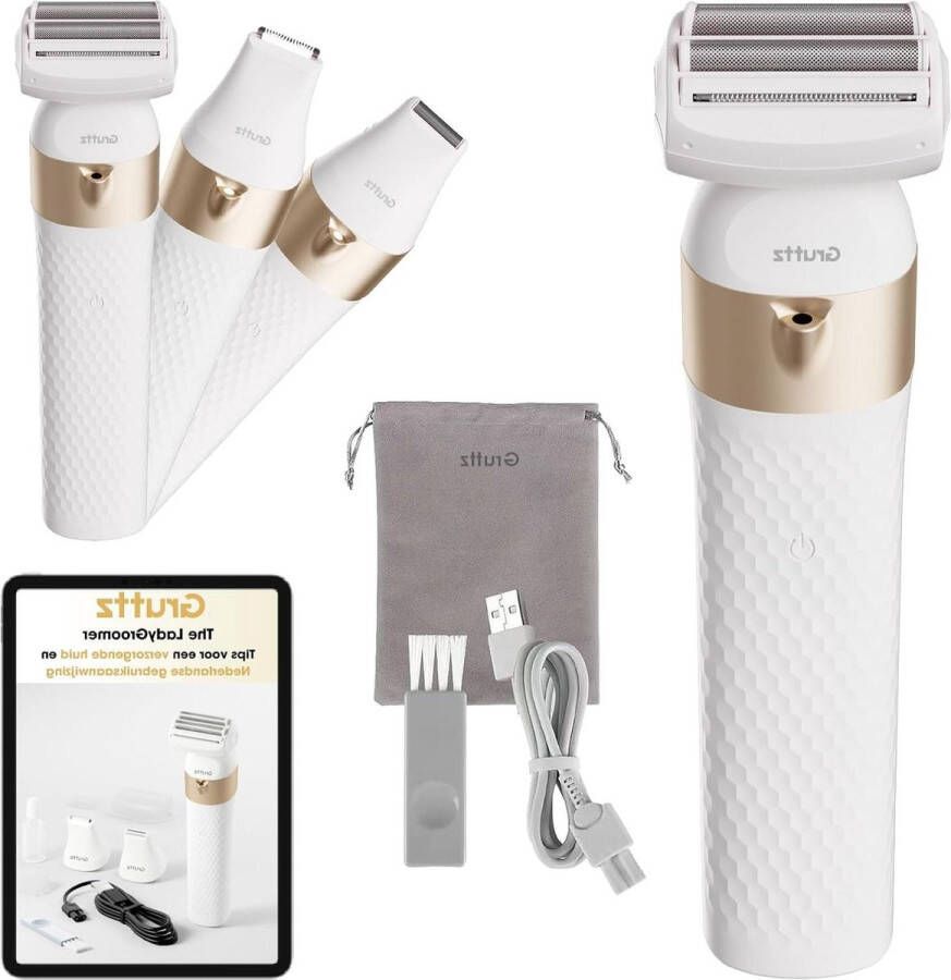 3 in 1 Ladyshave voor Vrouwen Inclusief Reistas en Trimmer Scheerapparaat voor Vrouwen scheerapparaat vrouw