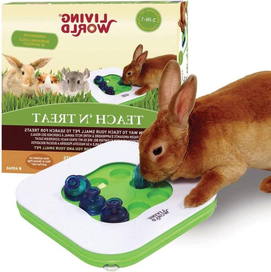 3-in-1 Teach'N Treat interactief hondenspeelgoed voor mentale stimulatie (530.0510)