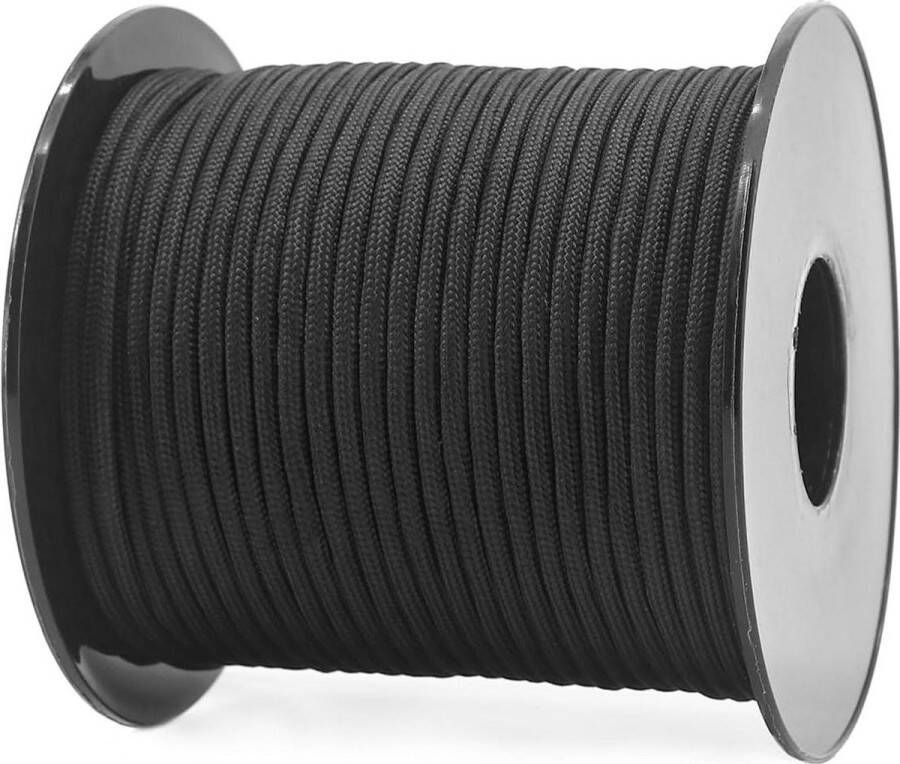 3 mm Utility-koord 30 m Paracord rol tactisch touw polyester 250 kg treksterkte buiten kamperen tuinieren boodschappen