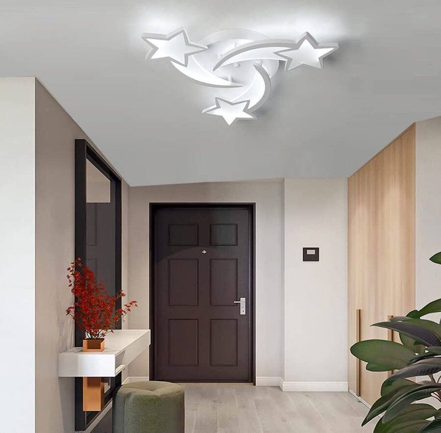 3 Ster Plafondlamp Wit Cold White Woonkamerlamp Slaapkamer Lamp Moderne lamp Plafonniere