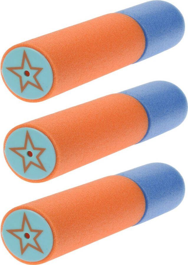 Merkloos Sans marque 3 Stuks ppeelgoed waterpistool van foam 16 cm Foam waterspuiter mini