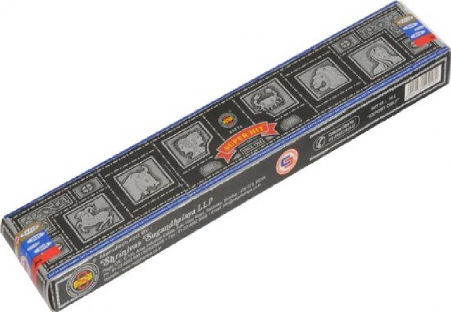 Satya Nag Champa Superhit wierook stokjes 3 doosjes van 15gr