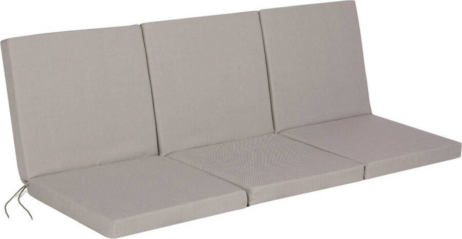 Talen Buitenmeubelen voor 3-zitsbank Zeist en in 3-zitsbank Lisse Bankkussen Taupe 162x96x6cm Taupe 162x96x6cm