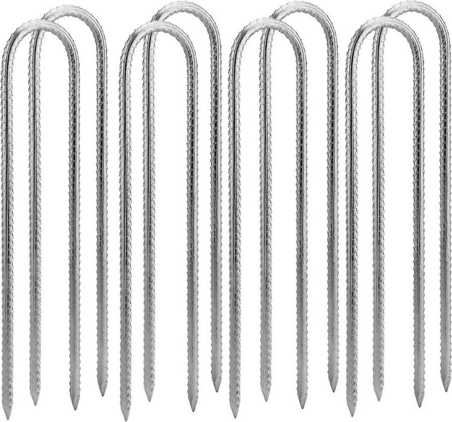 30 cm U-grondanker gegalvaniseerde tentharingen tuinharingen voor trampoline camping tenten