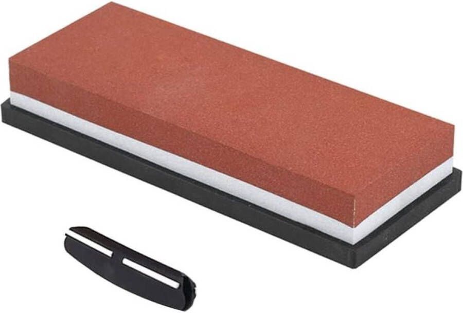3000 8000 korrel dubbelzijdige slijpsteen waterstenen messenslijper met antislip siliconen basis hoekgeleider
