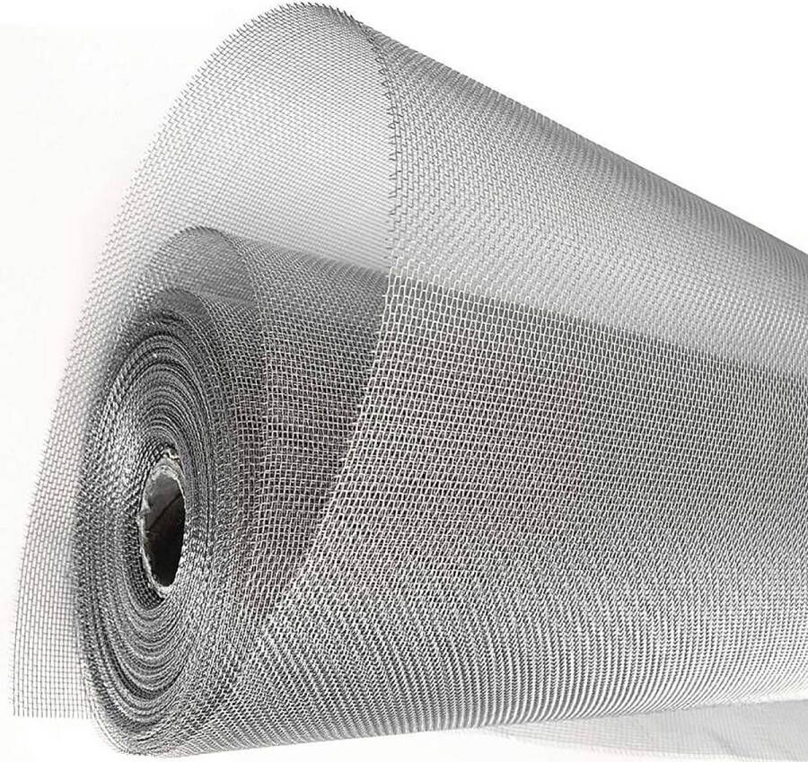 304 roestvrij staal geweven gaas raamnet voorkomt dat muizen slangen horzels en knaagdieren binnendringen eenvoudig te snijden en te installeren 120 x 300 cm