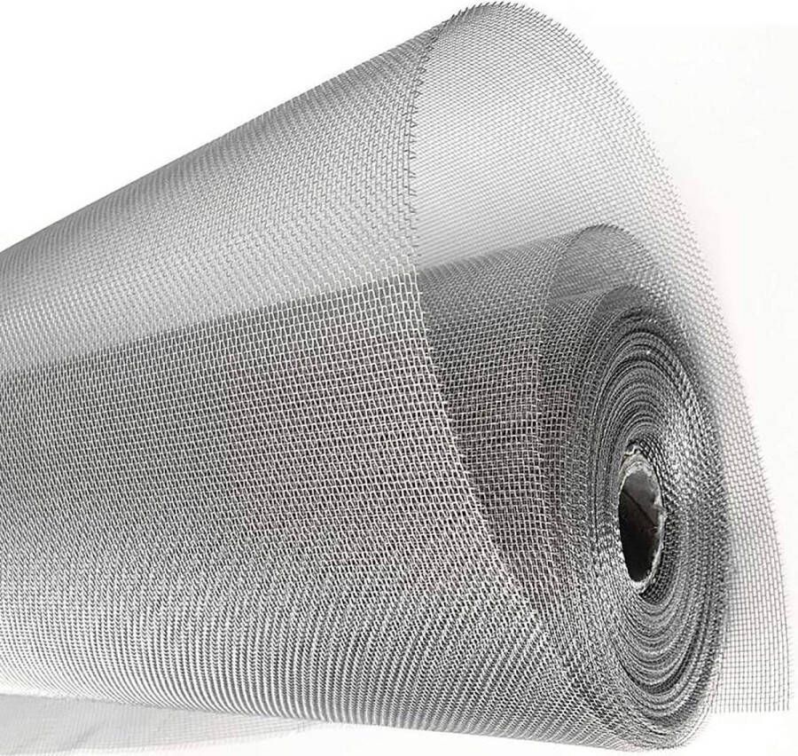 304 roestvrij staal geweven gaas-venster scherm ter voorkoming van muizen slangen horzels gemakkelijk te snijden en installeren 120 x 300 cm 47 x 118