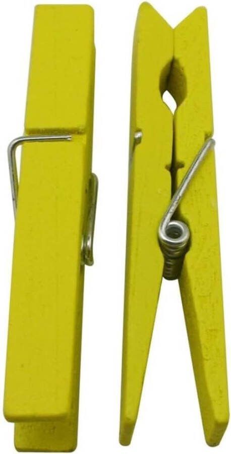 30st wasknijpers houtkunst geel hout