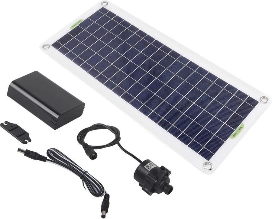 30W Solar Water Pump Kit for Aquarium Small Pond Bird Bath Garden Solar Powered Fountain Panel