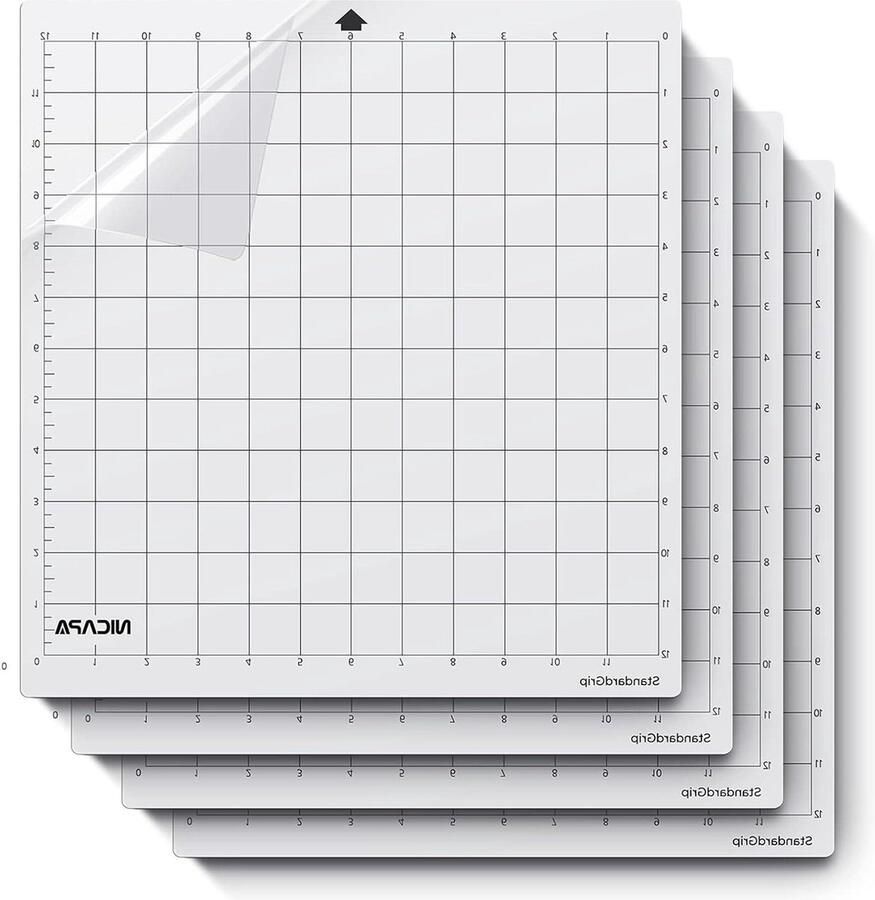 30x30 cm StandardGrip Snijmat voor Silhouette Cameo Verpakking van 4 Stuks Sticky Antislip Flexibel Vierkant Rooster Vinyl Handwerk Naaien
