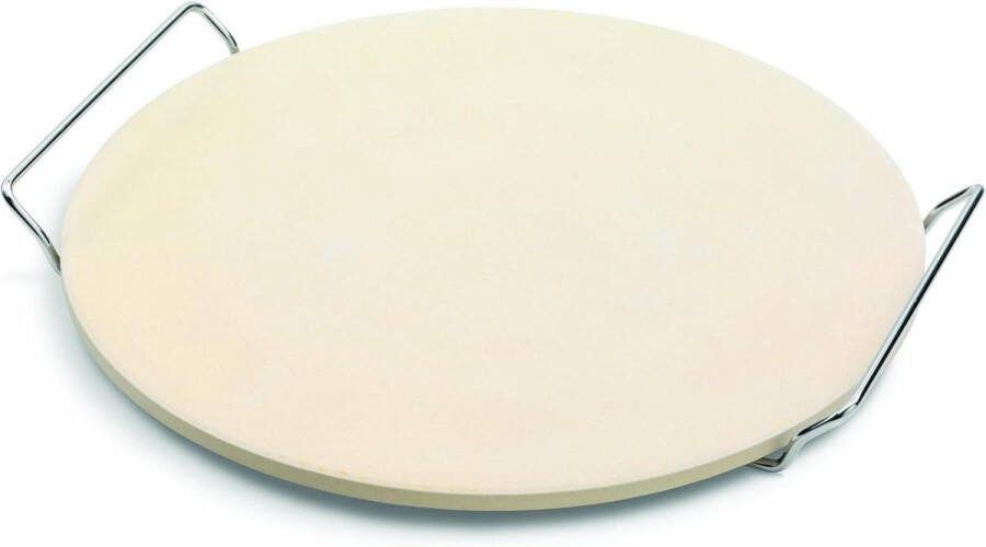 33cm Keramiek Roestvrij Staal Pizzasteen Baksteen voor Pizza en Brood Inclusief Ondersteuning 5 Jaar Garantie pizza stone