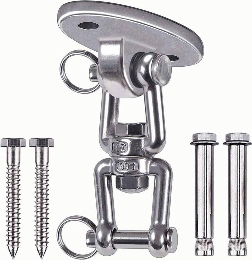 360 ° draaibare schommelhangers 1130 kg capaciteit zware schommelhaken betonnen plafond hangende hardware verandastoel yoga speeltuin hangmat gym swing