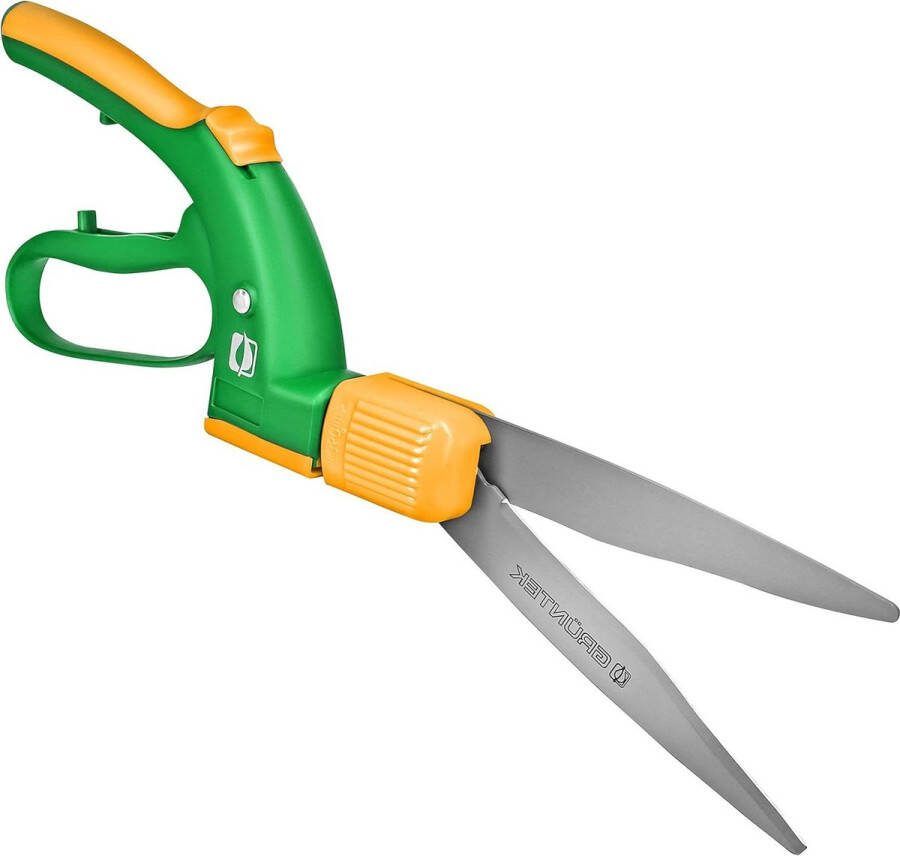 360-graden draaibare Teflon Segler Grasschaar met handbescherming en anti-aanbaklaag ergonomische handgrepen 380 mm snijblad gazonkantensnijder