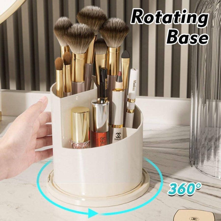 360 graden make-uporganizer houder voor cosmetica en lippenstiften Make-up organizer