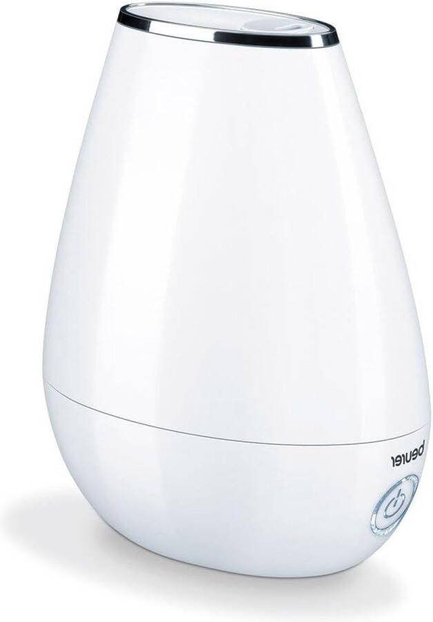 37 luchtbevochtiger met microfijne ultrasone verstuiving stille nachtmodus aromafunctie wit