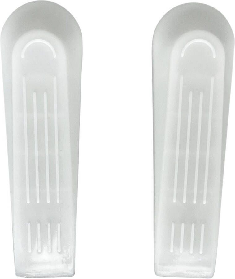 3BMT Deurstopper Wit Deurbuffer Set van 2