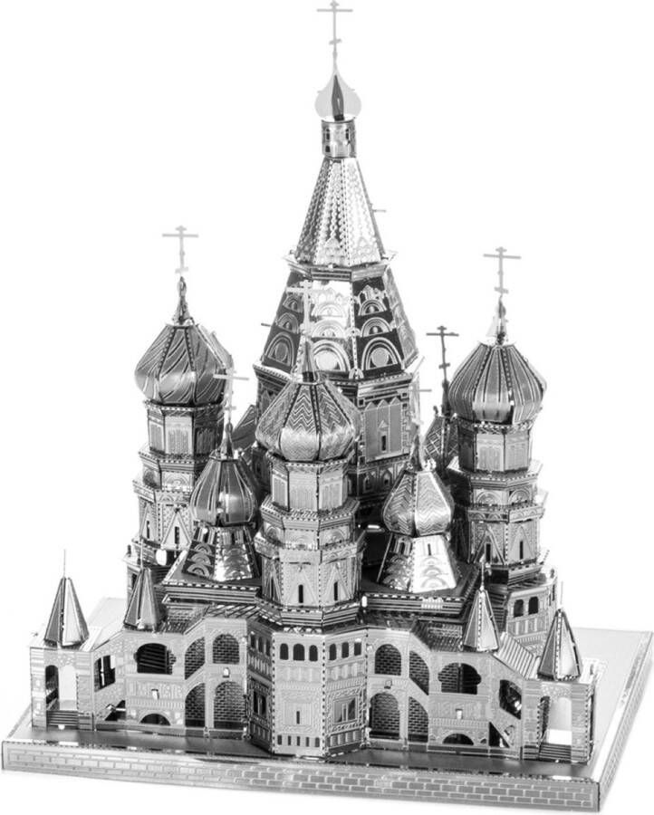 3d Bouwpakket kasteel-kathedraal -Saint Basil's Cathedral -metaal -Bouwset Modelbouw -3D Bouwmodel DIY 3d puzzel