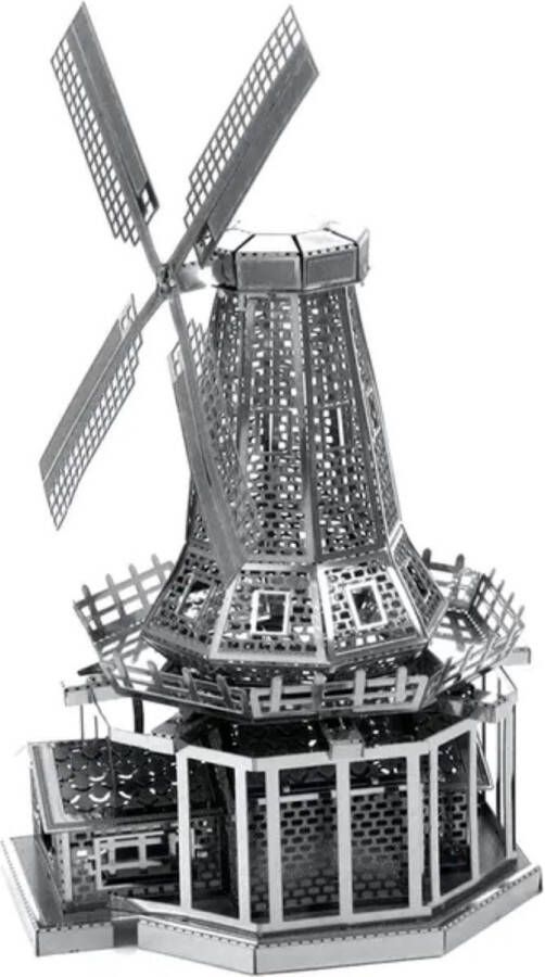 3d Bouwpakket molen- metaal -Bouwset Modelbouw -3D Bouwmodel DIY 3d puzzel