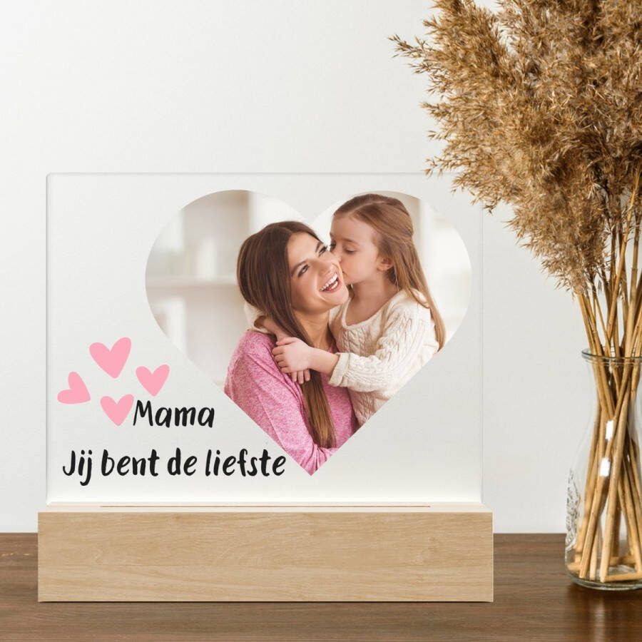 3D LED LAMP Mama jij bent de liefste