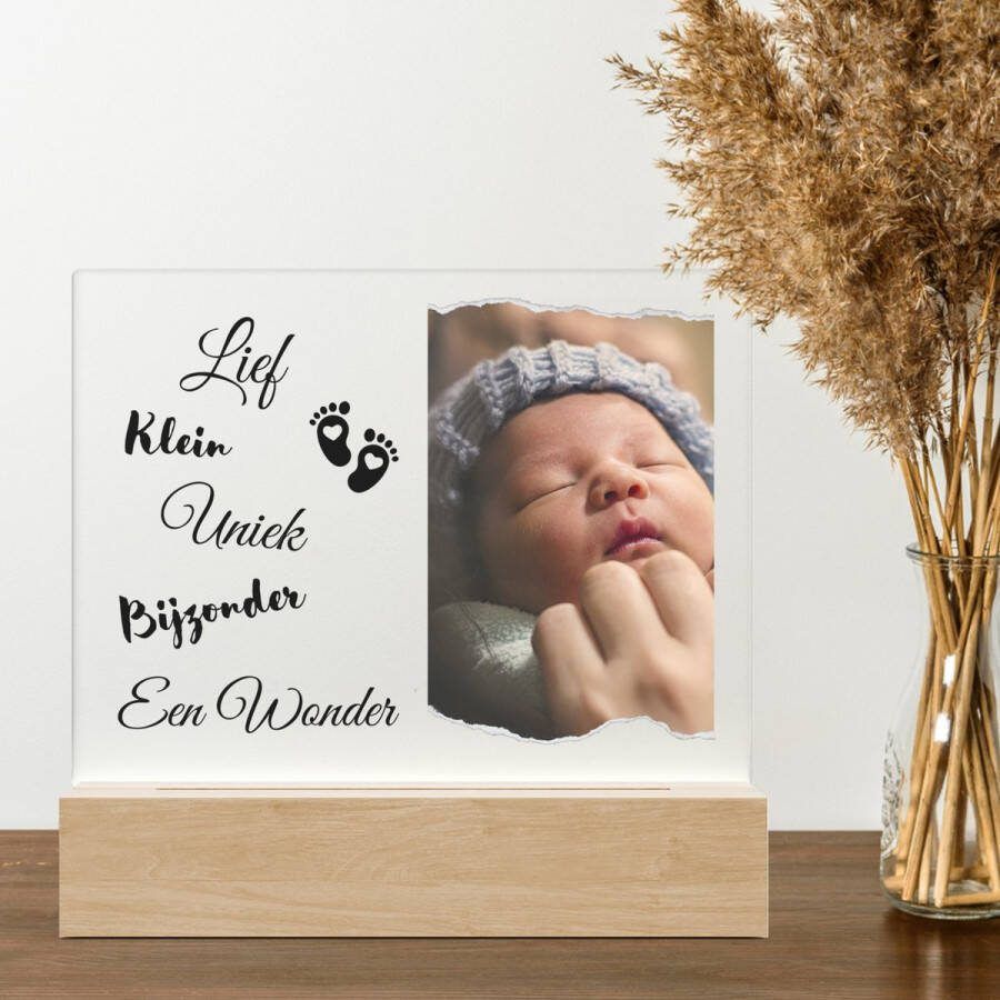 3D LED LAMP Uw Eigen Babyfoto