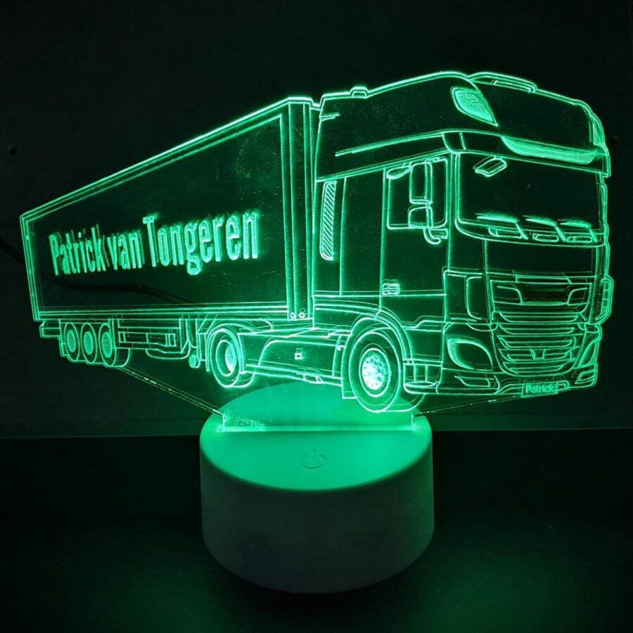 3D LED LAMP VRACHTWAGEN 1