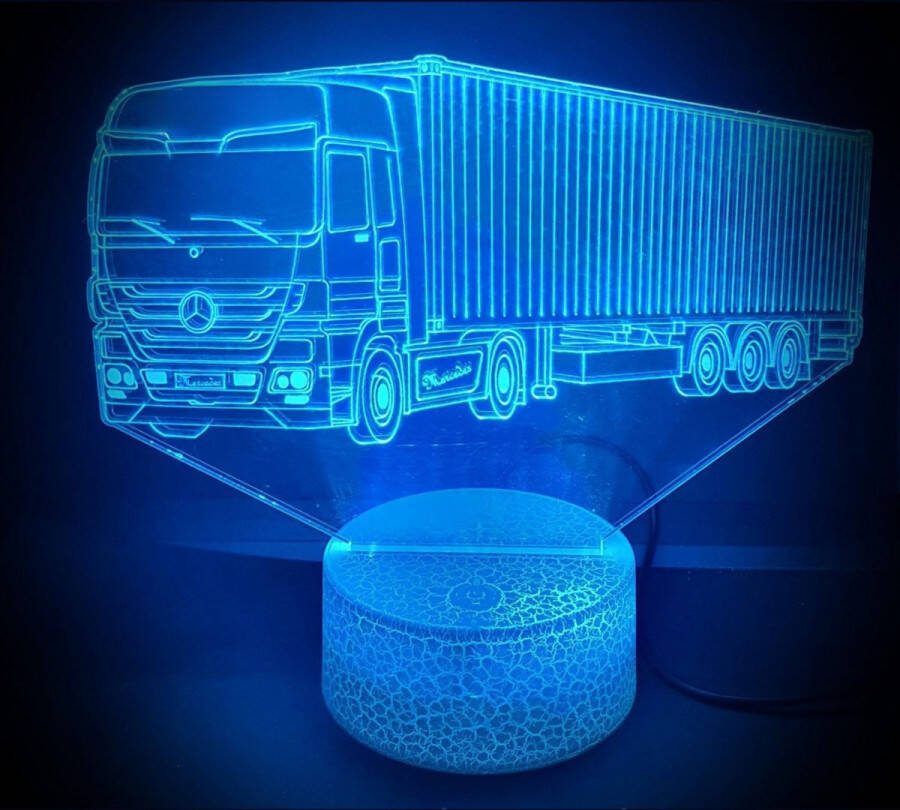 3D LED LAMP VRACHTWAGEN 3