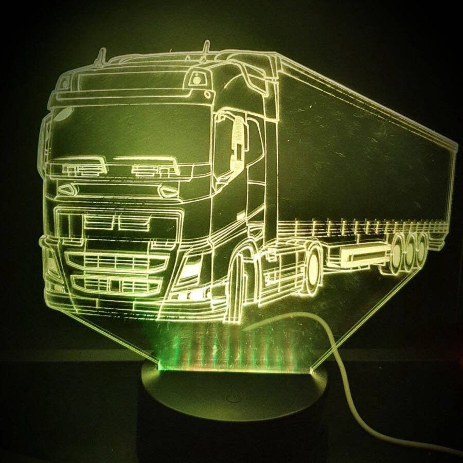 3D LED LAMP VRACHTWAGEN 5