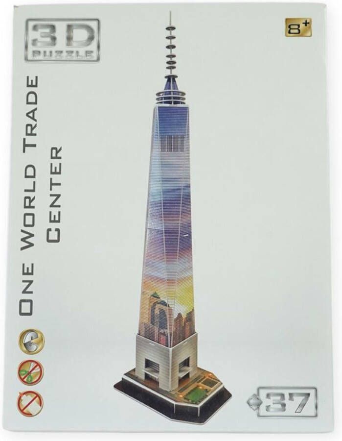 3D Puzzel One World Trade Center Bouwpakket Bouw Pakket