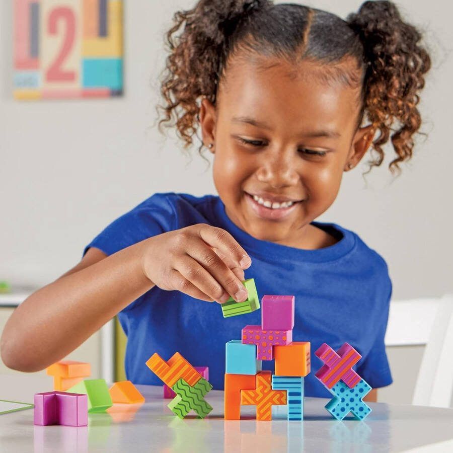 3D Puzzel Spel 34-Stuk Set Geweldig om te leren door te spelen in de klas en thuis