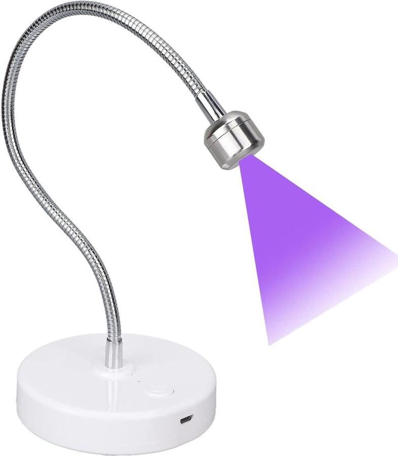 3W UV LED Nagellamp Professionele Nageldroger voor Gellak Verstelbare Hoek Sneldrogende UV Nagellakdroger