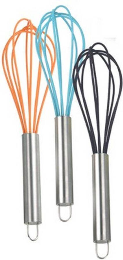 3x Blauwe gardes 26 cm keukengerei keukengereedschap gardes