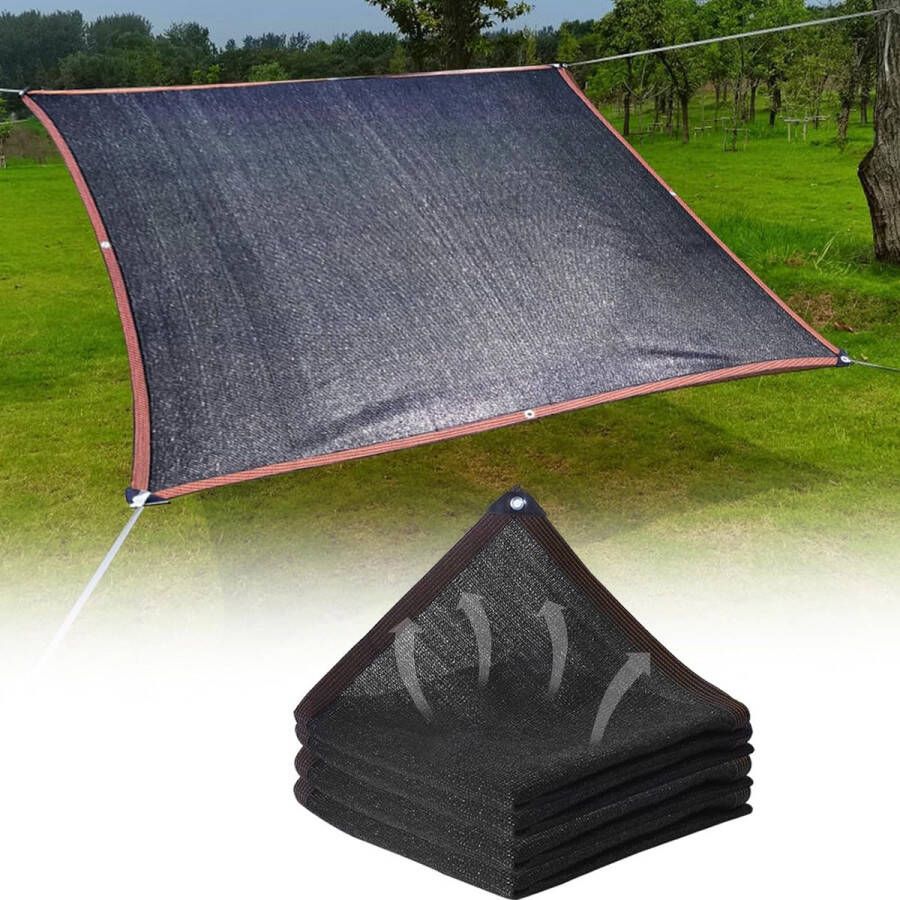 3x4M schaduwnet tuinschaduwnet schaduwnet met oogjes zonbeschermingsnet lichtgewicht en UV-schaduwnet voor pergola tuin kas kippenhok buiten
