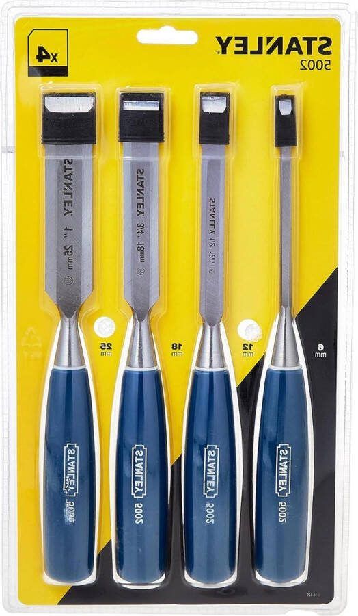 4-delige stalen beitel set 6 12 18 25mm 0-16-129