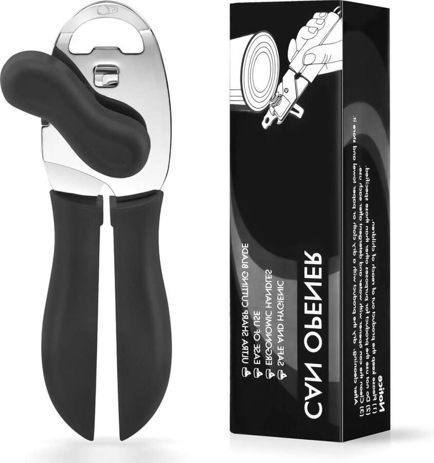 4-in-1 handbediende robuuste roestvrijstalen blikopener multifunctionele flesopener Blikopener