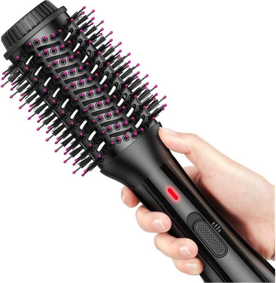 4 in 1 Heteluchtborstel – Föhn Styler Krultang & Stijltang – Ionische Technologie – Keramische Coating – Draagbare Haarstyler Multistyler Fohnborstel – Voor Alle Haartypes – Gemakkelijk in Gebruik – Perfect voor Thuis en Reizen