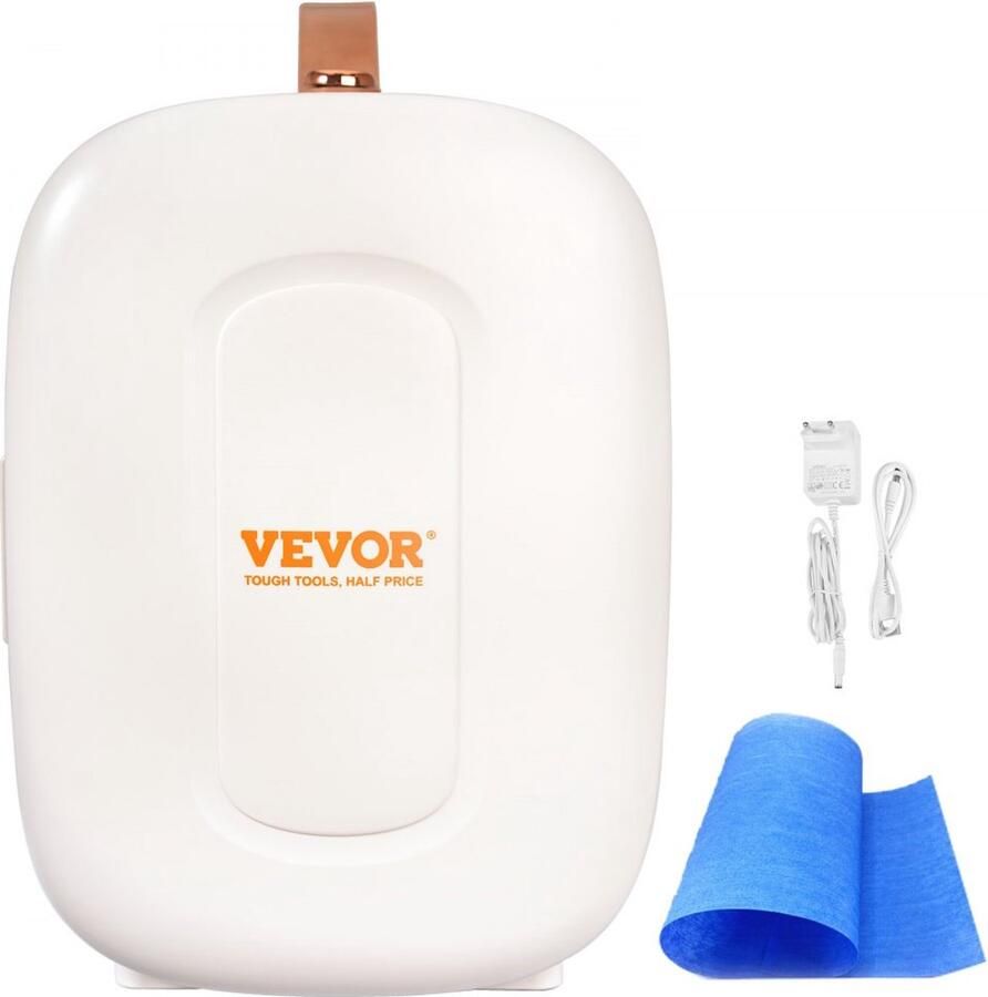 4 L 6 blikjes minikoelkast 2 in 1 kleine koelkast Koel- en verwarmingsfunctie slot Compacte drankkoelkast 9V DC 220V AC voor kantoor en slaapzaal Drankcosmetisch wit