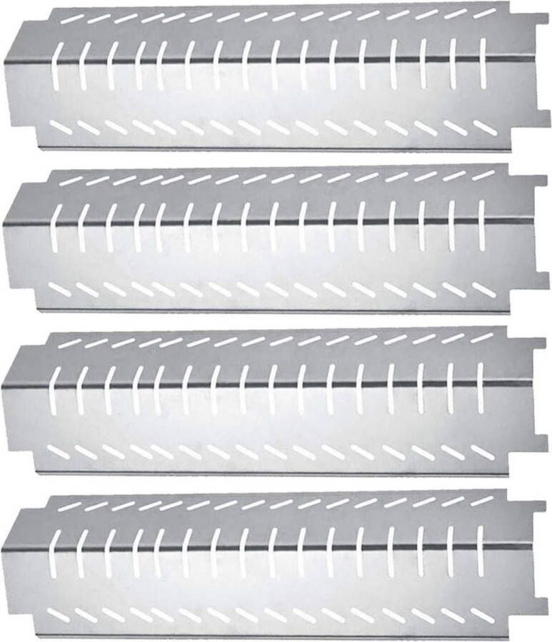 4-pack BBQ reserveonderdelen gasgrill roestvrijstalen warmteplaten hitteschilden tentdiffuser Charbroil Costco Centro thermoskan