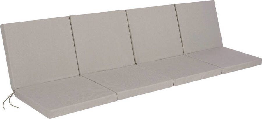 Talen Buitenmeubelen voor 4-zitsbank Zeist en 4-zitsbank Lisse Bankkussen Taupe 220x96x6cm Taupe 220x96x6cm