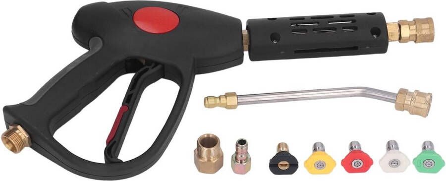 4000 PSI 1 4in Joint Foam Blaster Drukspuit Hogedrukreiniger met 7 Nozzle Tips Verstelbare Nozzle Washer Auto Wassen Accessoires